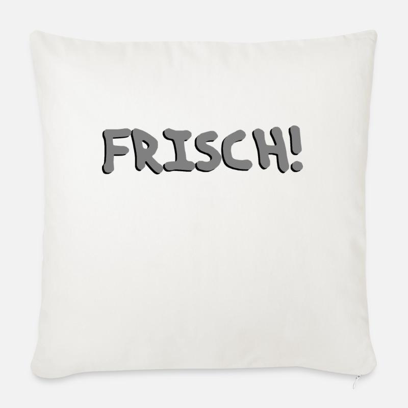 Frisch! - Sofakissen mit Füllung 45 x 45 cm - Naturweiß 