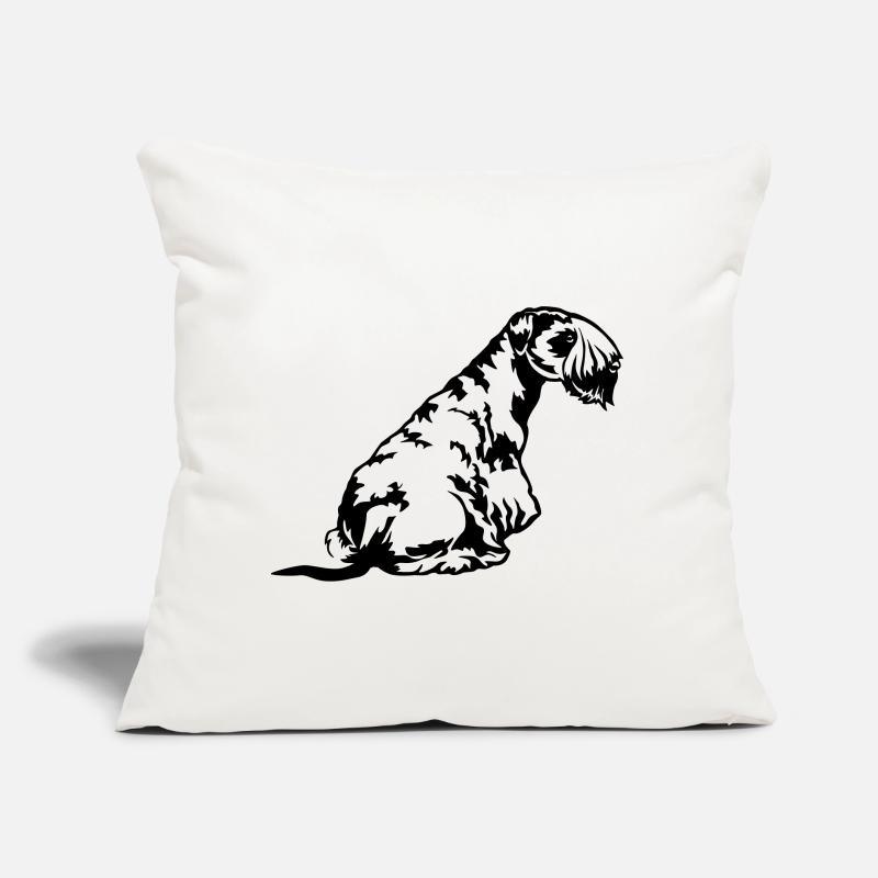 Cesky Terrier Sofa pillow with filling 45cm x 45cm