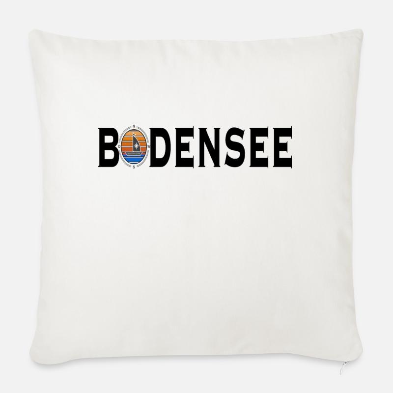 Bodensee - Sofakissen mit Füllung 45 x 45 cm - Naturweiß 