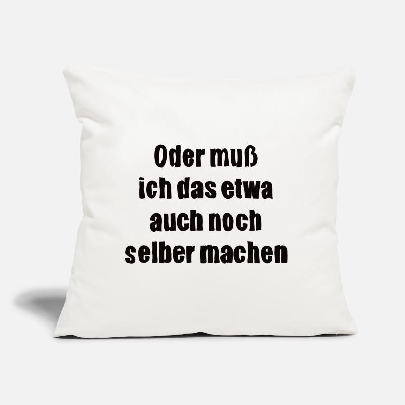 Oder muss ich das etwa auch selbst machen Sofakissen mit Füllung 45 x 45 cm