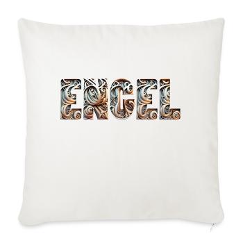 ENGEL engelchen - Sofakissen mit Füllung 45 x 45 cm - Naturweiß  - Vorne