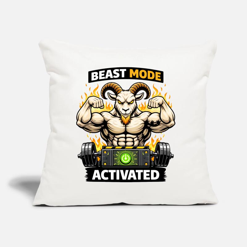 Mode Focus Activé Chèvre Coussin et housse de 45 x 45 cm