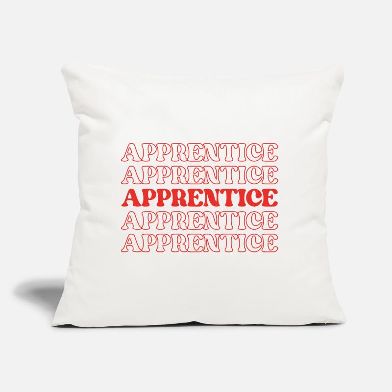 Apprentice Trainee Apprentice Novice Learner Sofa pillow with filling 45cm x 45cm