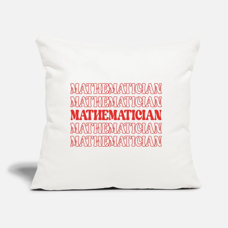 Mathematician Math Expert Math Whiz Math Genius Sofa pillow with filling 45cm x 45cm