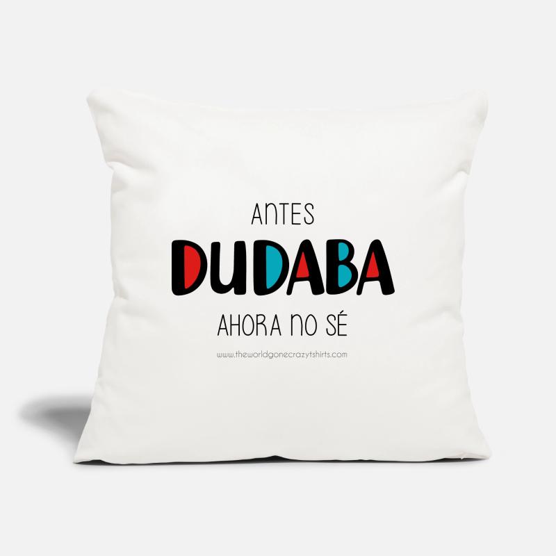 J’avais l’habitude d’hésiter Coussin et housse de 45 x 45 cm