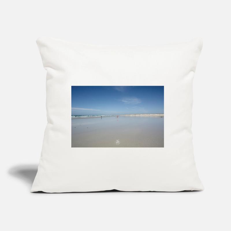 Beach Coussin et housse de 45 x 45 cm