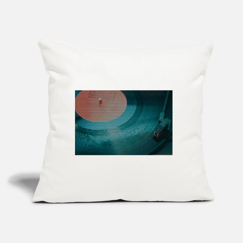 Turntable in a triangle pattern Sofa pillow with filling 45cm x 45cm
