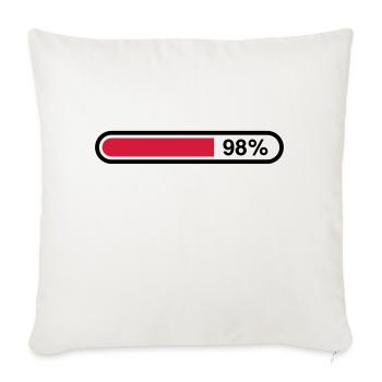loading_bar__1f2 - Sofa pillow with filling 45cm x 45cm - natural white - Front