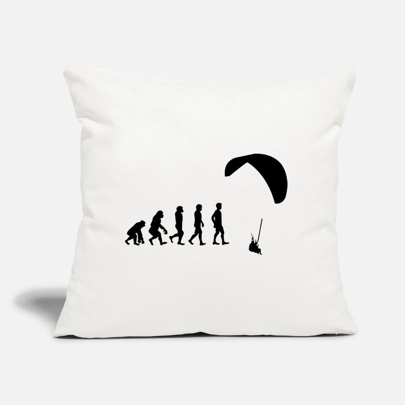 Planeur de l’évolution Coussin et housse de 45 x 45 cm