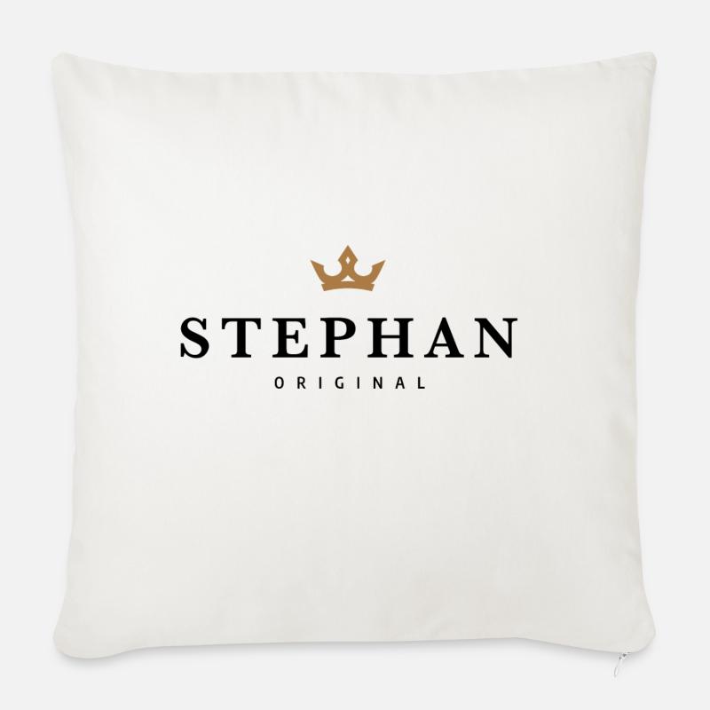Stephan - Sofakissen mit Füllung 45 x 45 cm - Naturweiß 