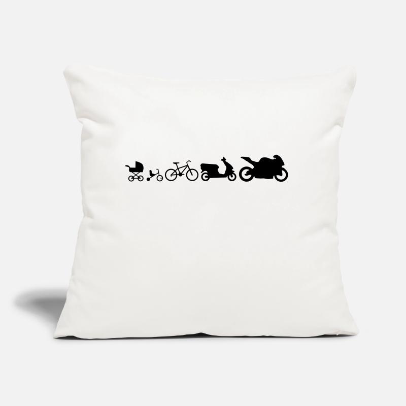 évolution de la moto em582 Coussin et housse de 45 x 45 cm