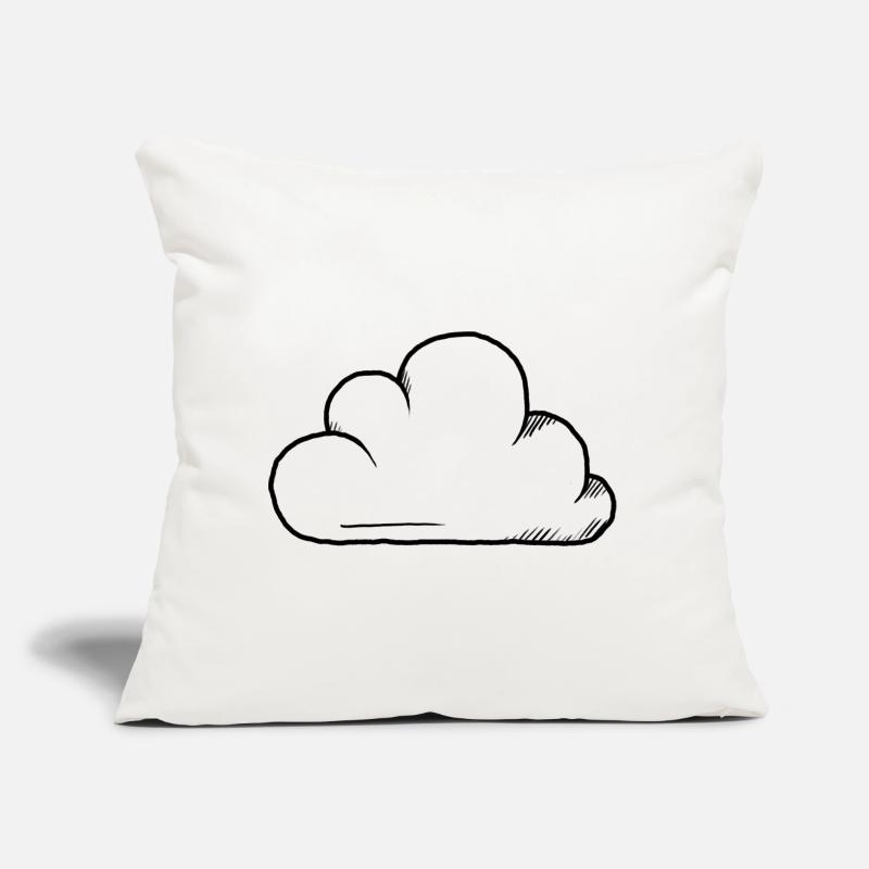 Conception du cloud Coussin et housse de 45 x 45 cm