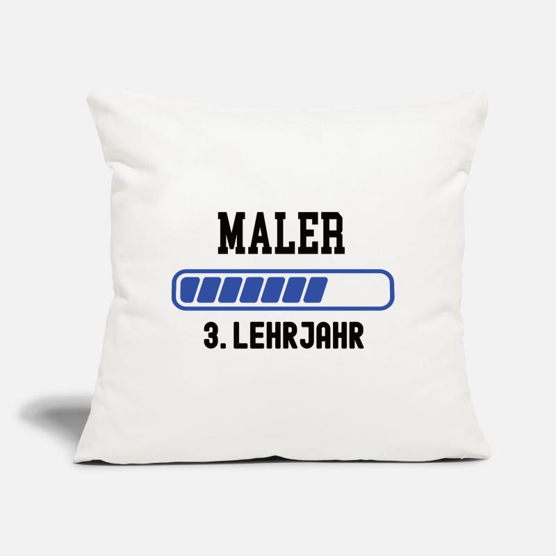 Painter training 3rd year Painter training Apprenticeship Sofa pillow with filling 45cm x 45cm