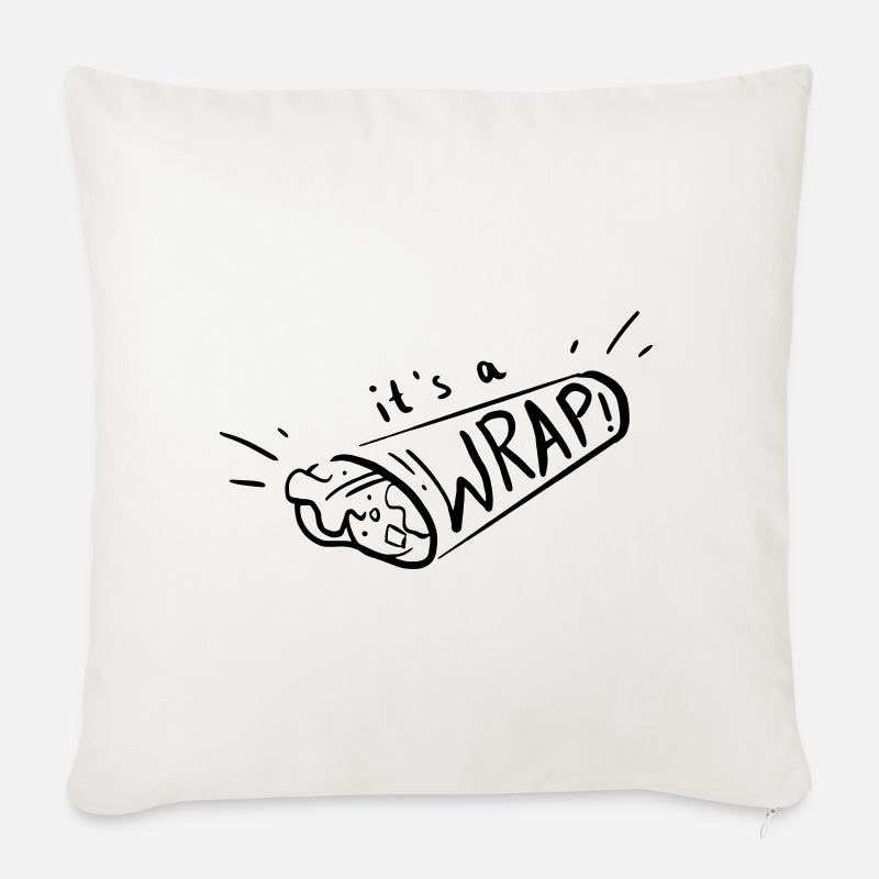 It's a wrap - Sofakissen mit Füllung 45 x 45 cm - Naturweiß 