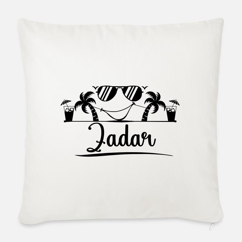 Zadar - Sofa pillow with filling 45cm x 45cm - natural white