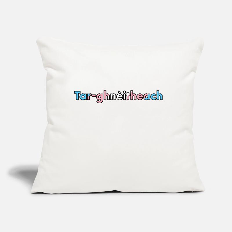 Tar-ghnèitheach (Transgender) - Scottish Gaelic Sofa pillow with filling 45cm x 45cm