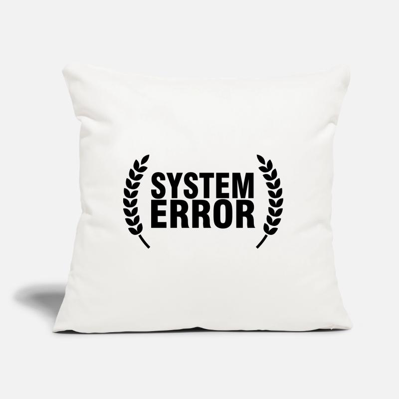 Défaillance du système Coussin et housse de 45 x 45 cm