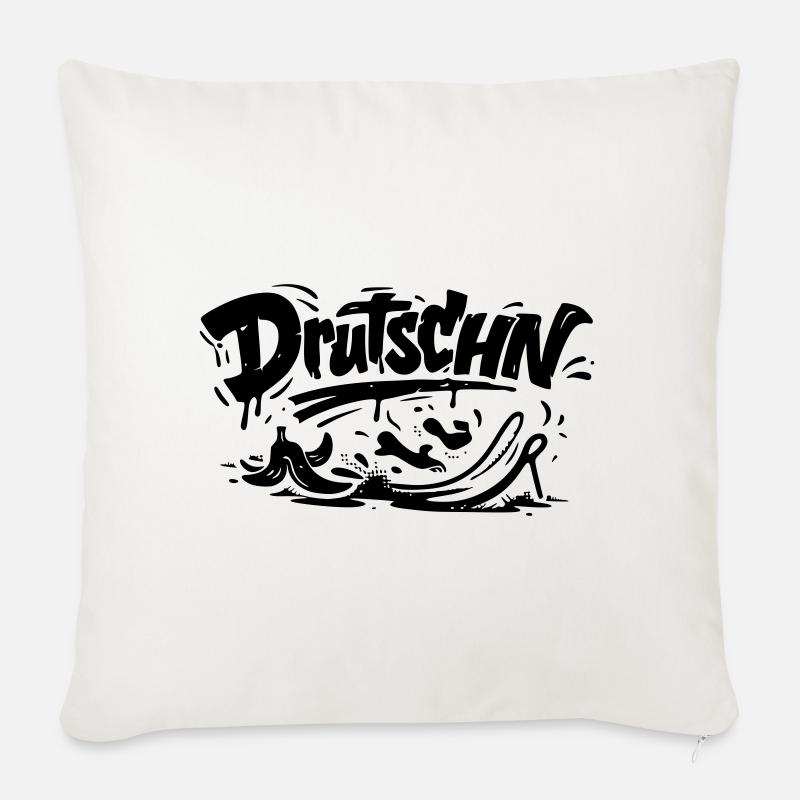 Drutschn - Sofakissen mit Füllung 45 x 45 cm - Naturweiß 