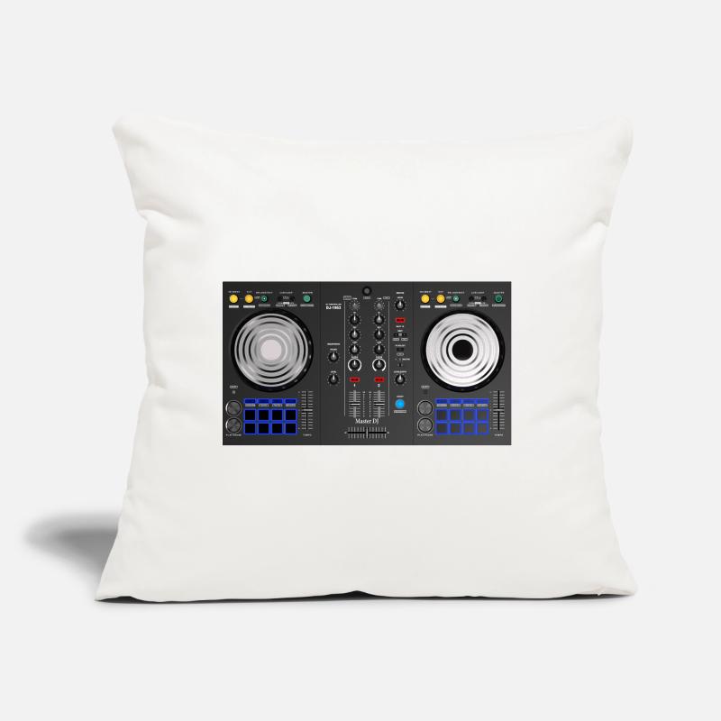 DJ turntable Sofa pillow with filling 45cm x 45cm