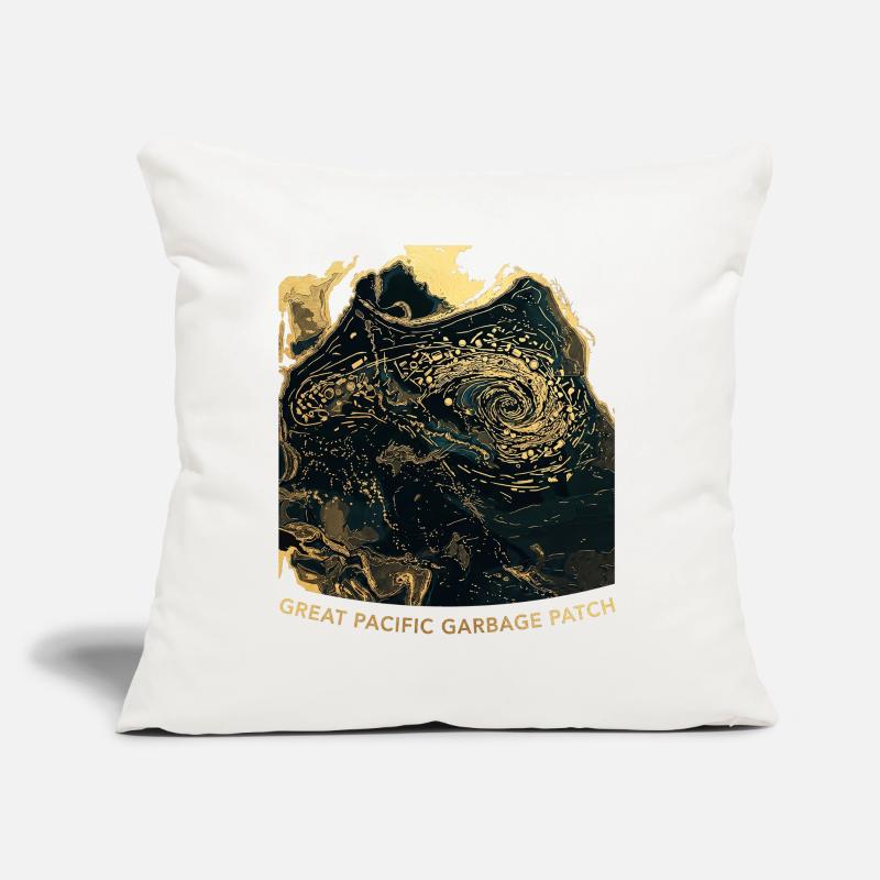 Pacific Garbage Patch Sofa pillow with filling 45cm x 45cm