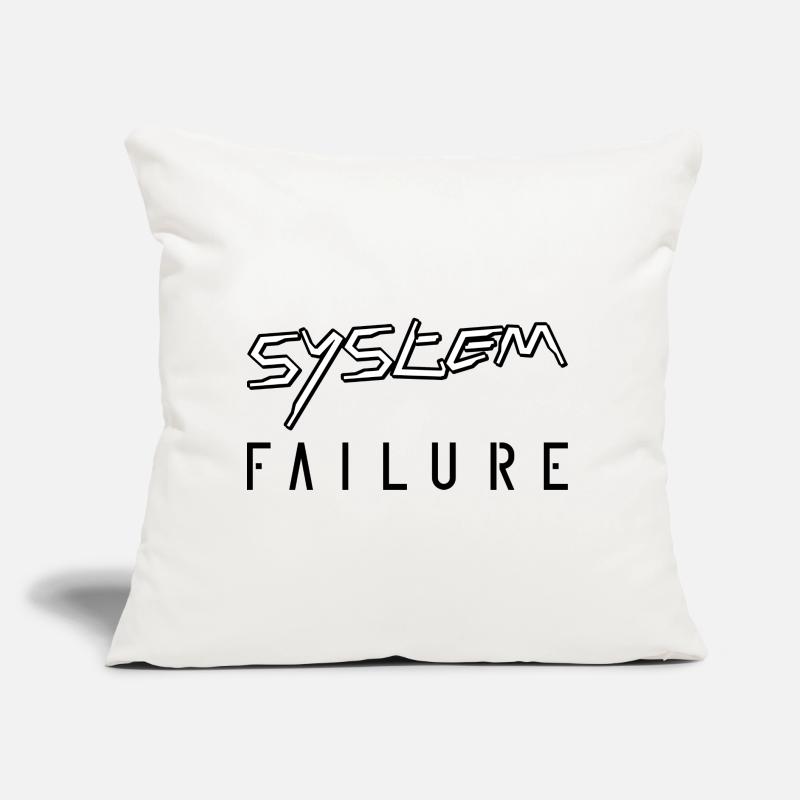 System failure Sofa pillow with filling 45cm x 45cm