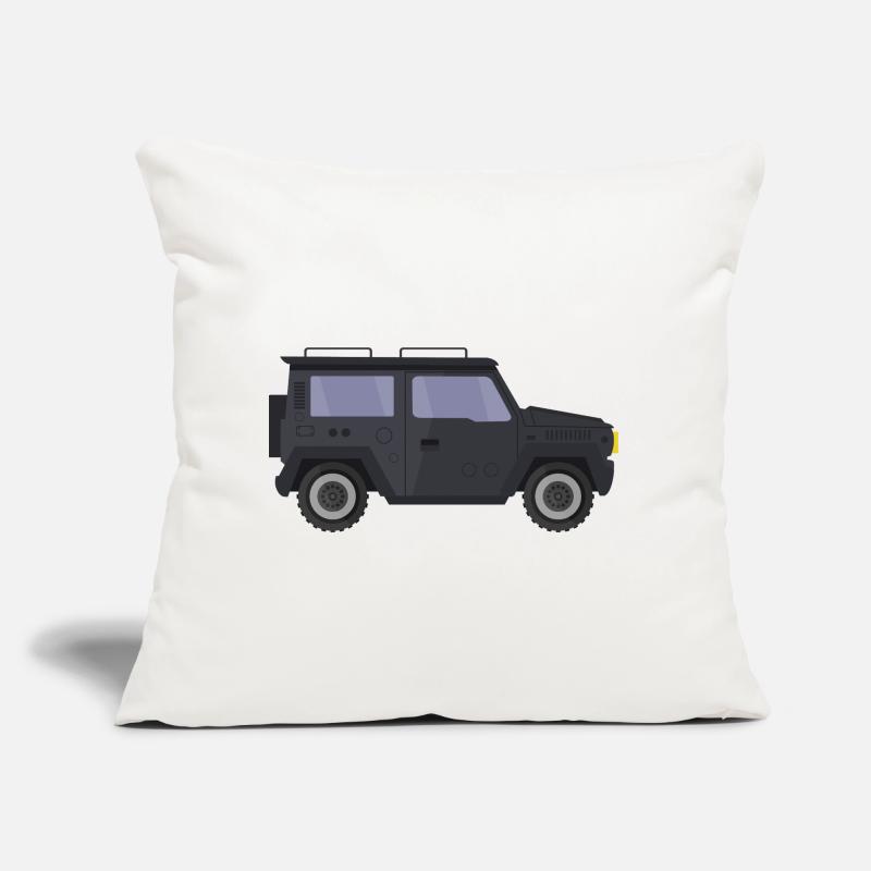 Jeep Coussin et housse de 45 x 45 cm