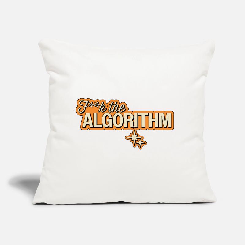 Fk the Algorithm – Digital Rebellion Sofa pillow with filling 45cm x 45cm