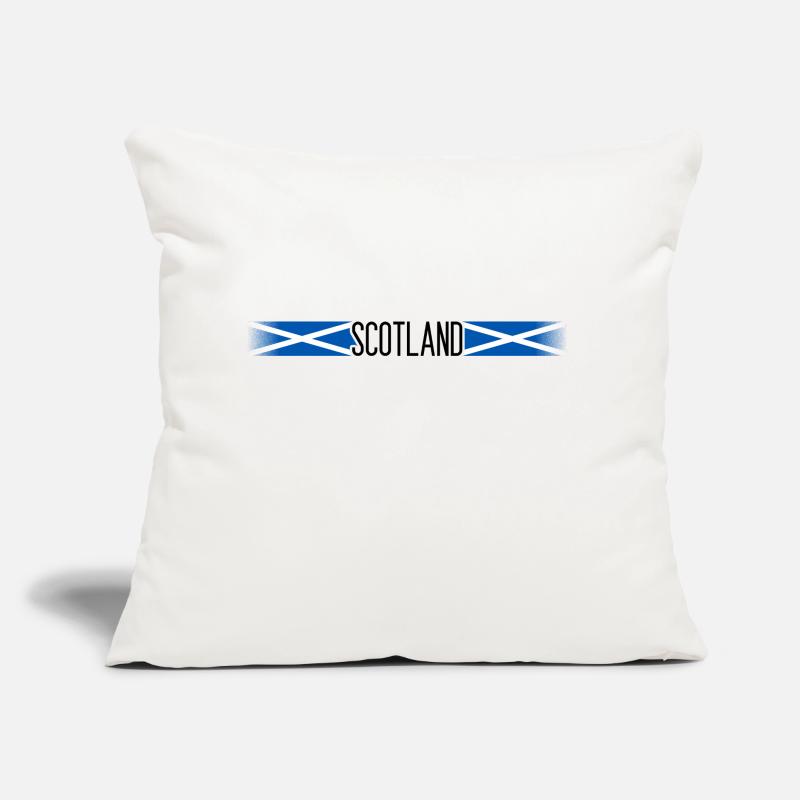 Ecosse Drapeau / bannière 005 conceptions rondes Coussin et housse de 45 x 45 cm