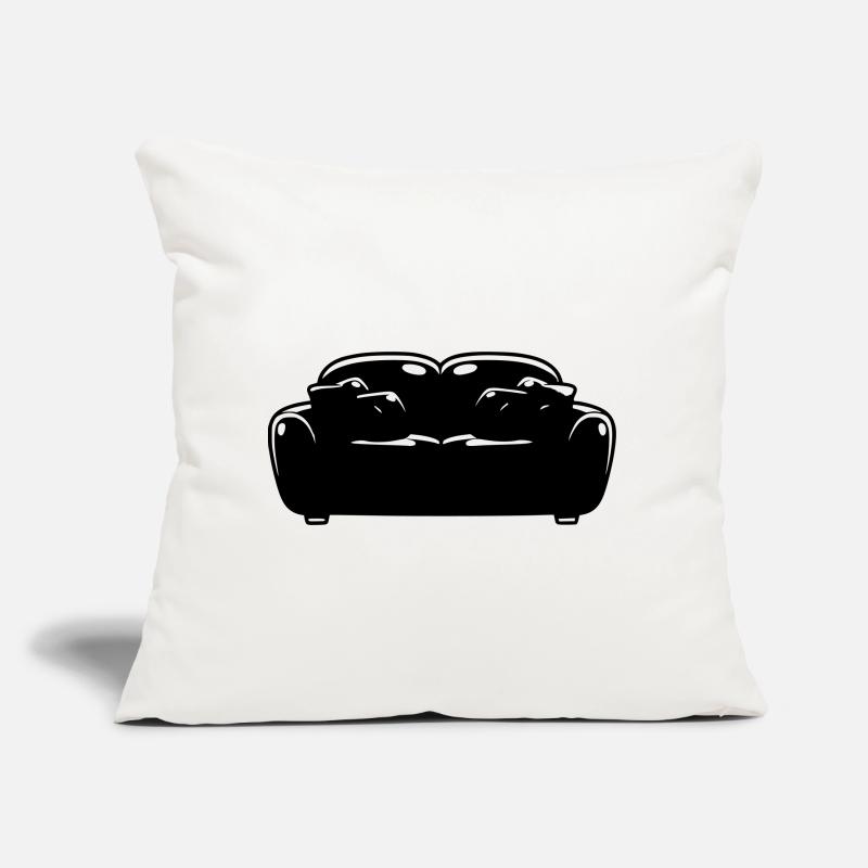 Sofa Couch Silhouette Chill Vector Sofa pillow with filling 45cm x 45cm