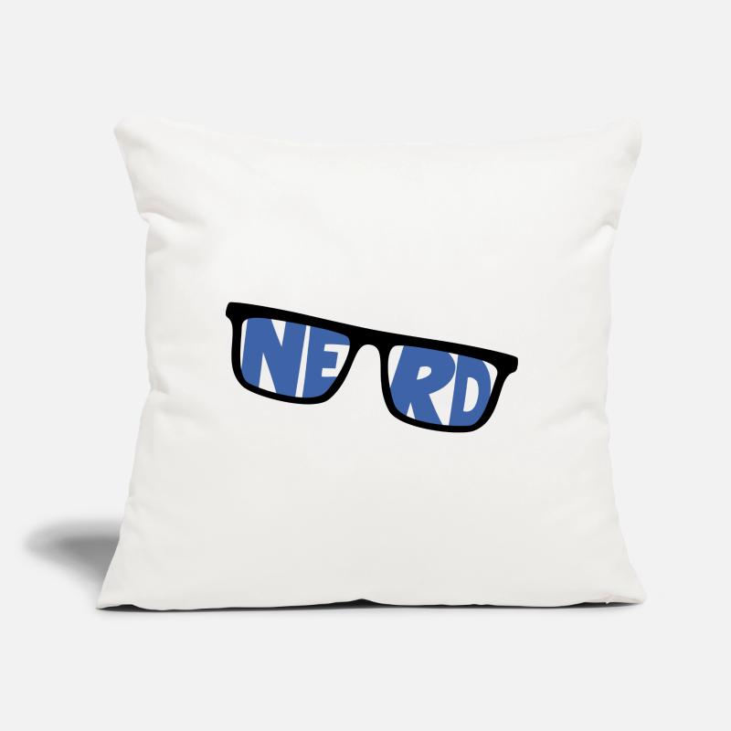 nerd coder server download cyberspace programmer Sofa pillow with filling 45cm x 45cm