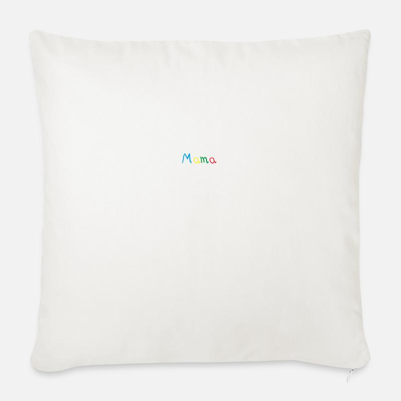 Mama - Sofakissen mit Füllung 45 x 45 cm - Naturweiß 
