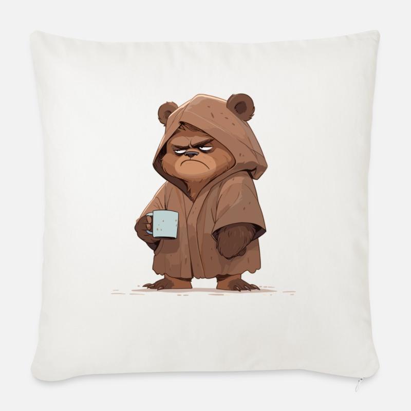 Grumpy Bear - Sofakissen mit Füllung 45 x 45 cm - Naturweiß 