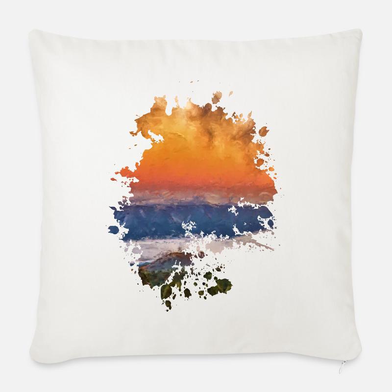 Strand - Sofakissen mit Füllung 45 x 45 cm - Naturweiß 