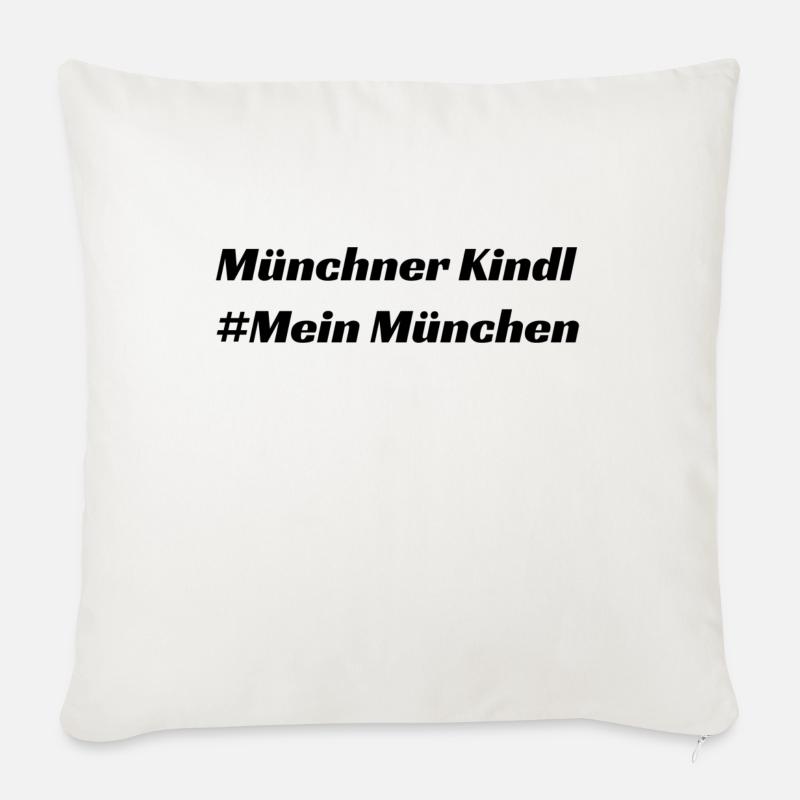 Munich - Sofakissen mit Füllung 45 x 45 cm - Naturweiß 