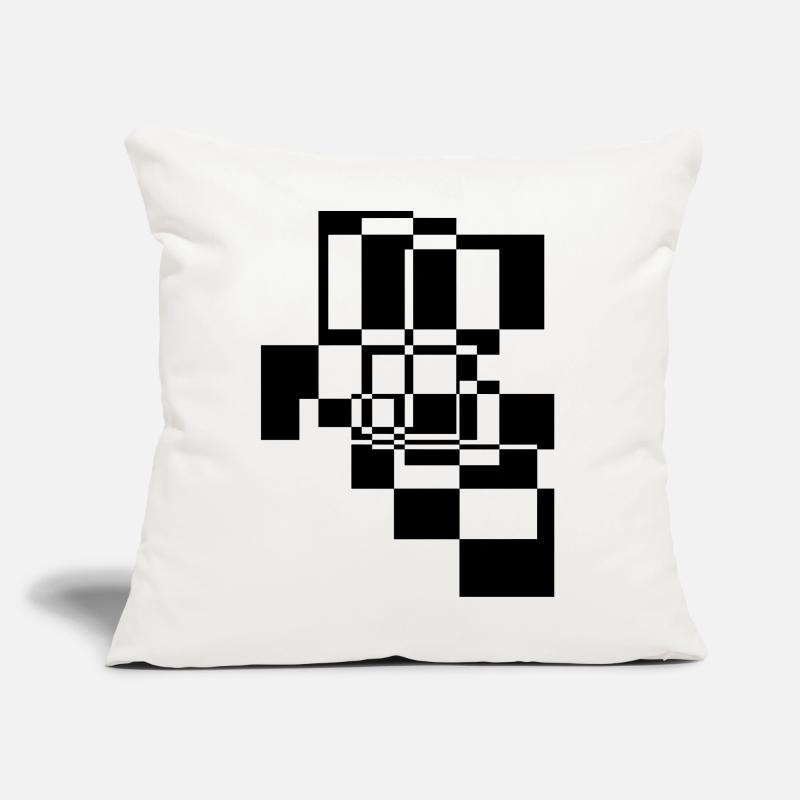 Abstract Shapes and Patterns Gift Sofa pillow with filling 45cm x 45cm