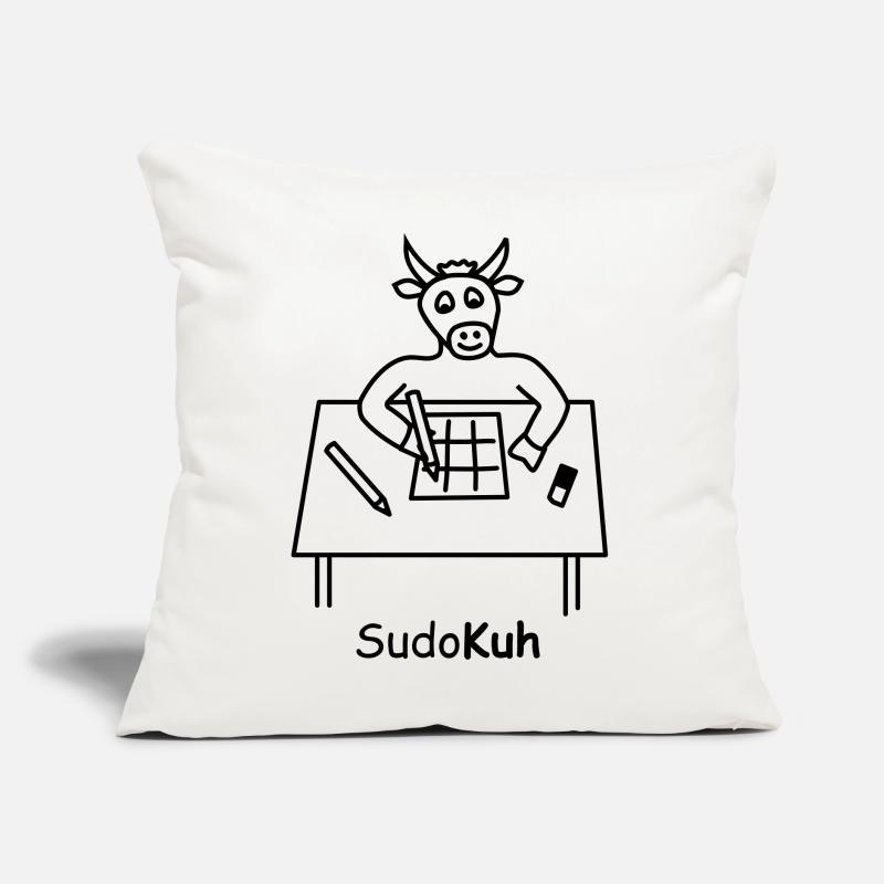 Vache Sudo Coussin et housse de 45 x 45 cm