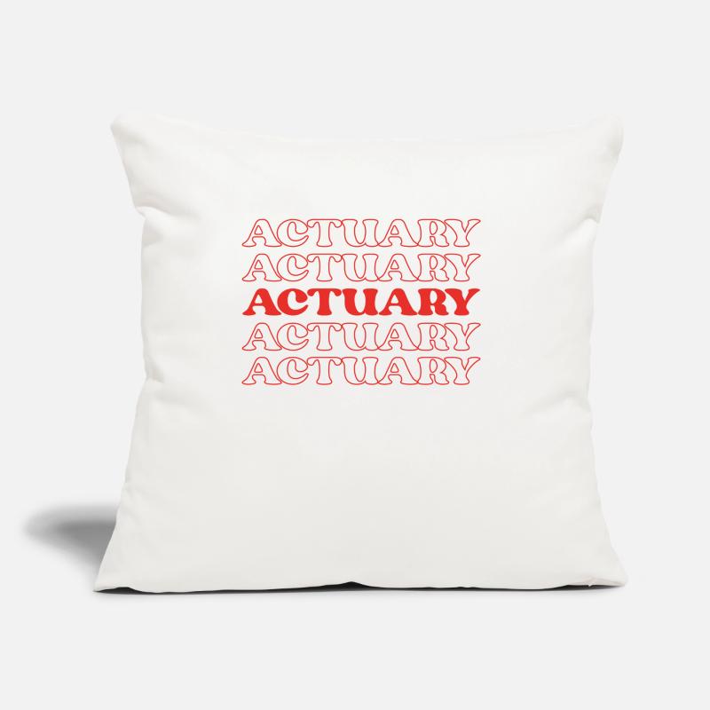 Actuary Data Scientist Bookkeeper Statistics Sofa pillow with filling 45cm x 45cm