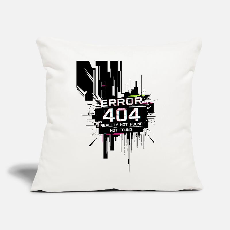 Error: Reality not found Sofa pillow with filling 45cm x 45cm