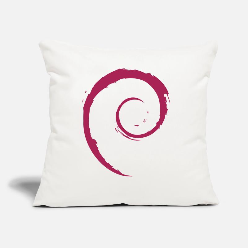 Linux Spiral Operating System PC Gift IT Idea Sofa pillow with filling 45cm x 45cm