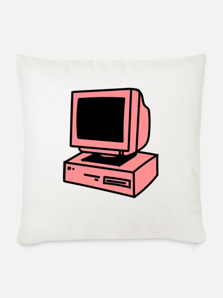 PC - Sofakissen mit Füllung 45 x 45 cm - Naturweiß