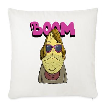 Boom - Sofa pillow with filling 45cm x 45cm - natural white - Front