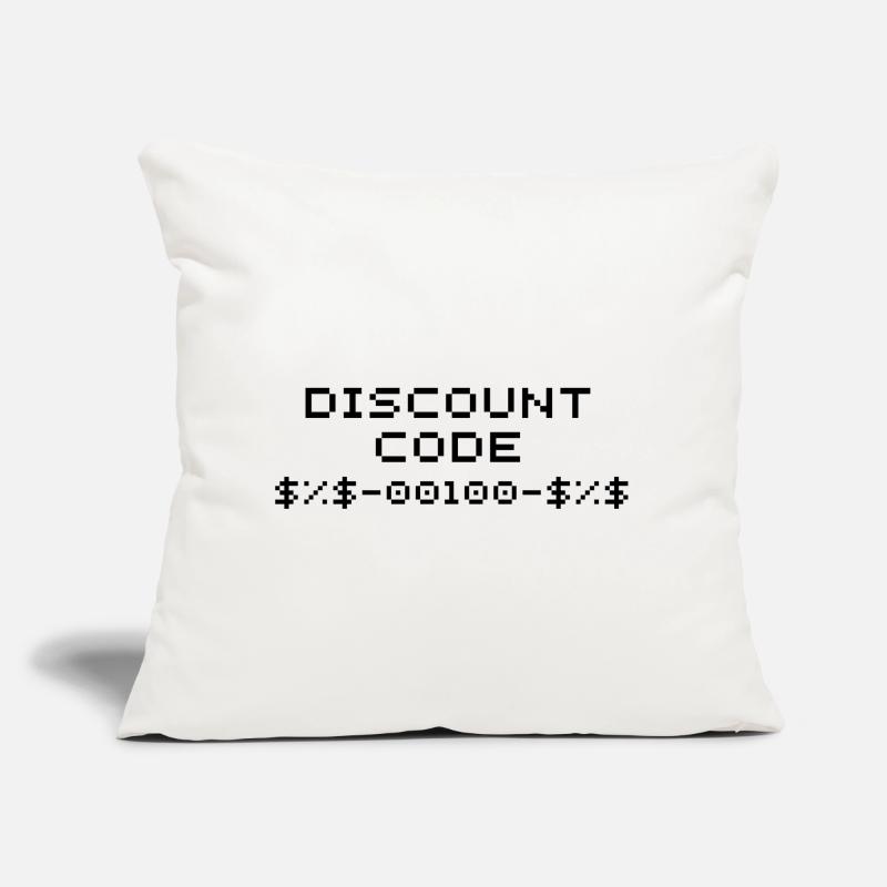 Code de réduction/code de rabais Coussin et housse de 45 x 45 cm