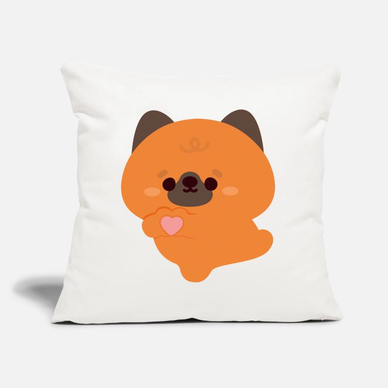 Amour Berger Allemand Coussin et housse de 45 x 45 cm