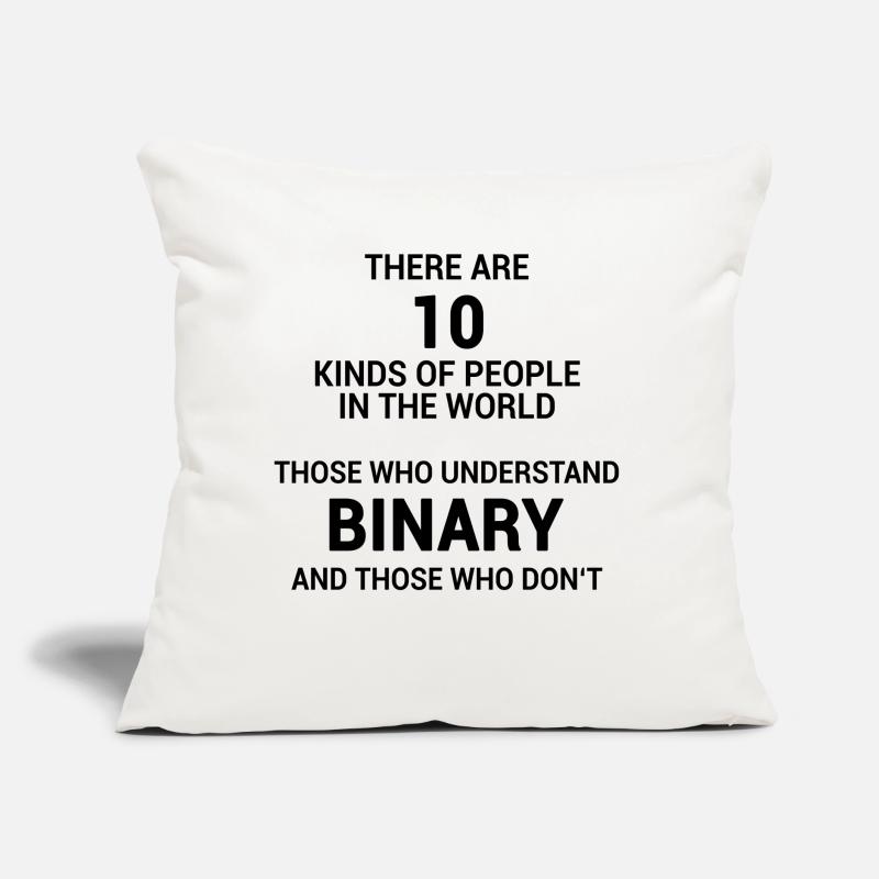 Binary System Sofa pillow with filling 45cm x 45cm