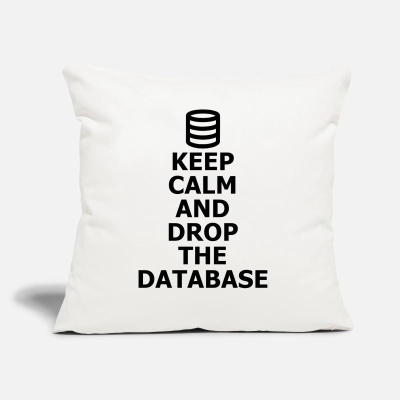 Database Admin DBA Sofa pillow with filling 45cm x 45cm
