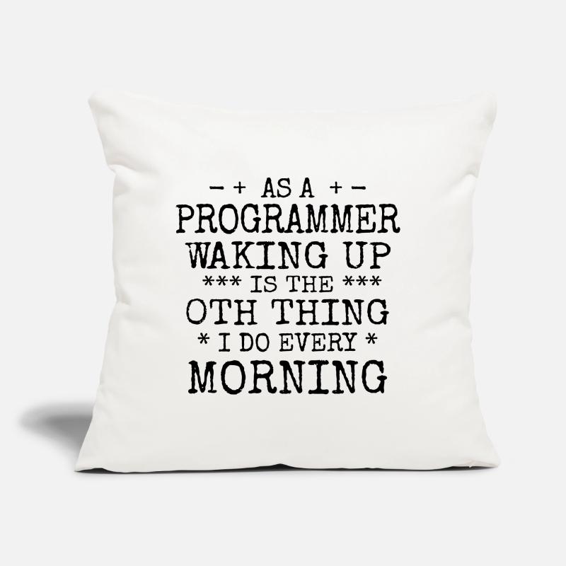 Software Ingenieur Informatiker Programmierer Sofakissen mit Füllung 45 x 45 cm