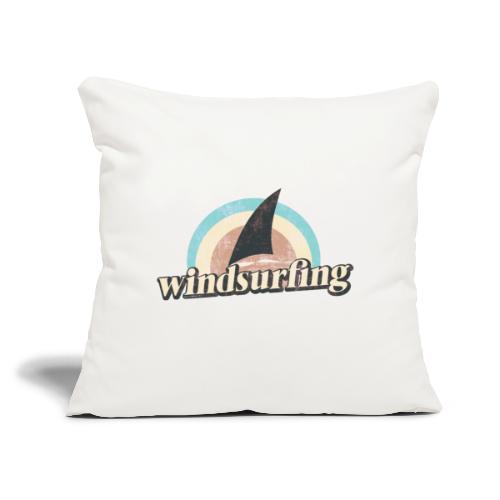 Windsurfing Retro 70s - Sofa pillow with filling 45cm x 45cm