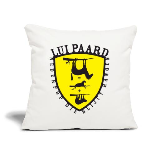 LUI PAARD Luipaard Luiaard - Bankkussen met vulling 45 x 45 cm