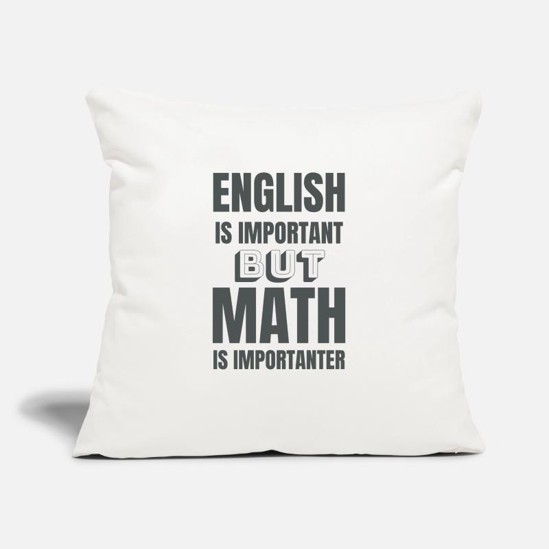 Math teacher mathematician math student gift idea Sofa pillow with filling 45cm x 45cm