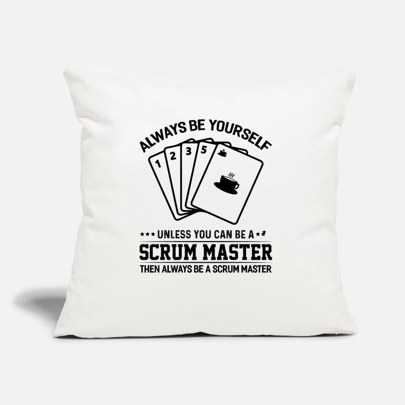 Scrum Master Agile Software Development Sofa pillow with filling 45cm x 45cm